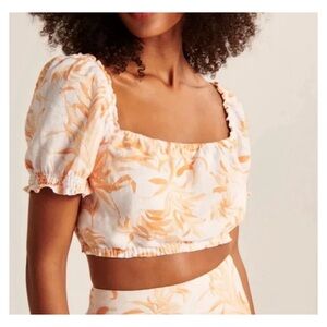 Abercrombie & Fitch Floral Skirt Set - L/XL